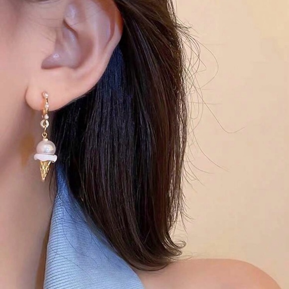 Jewelry - Petite Ice Cream Hoop Earrings
